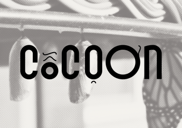 Cocoon / Kén typeface - Bộ chữ lấy cảm hứng từ những chiếc kén tằm